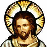 StJohnsAshfield_StainedGlass_GoodShepherd_Face_masked